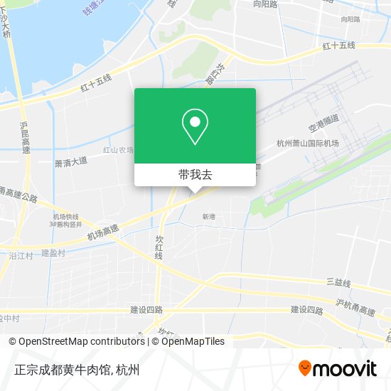 正宗成都黄牛肉馆地图
