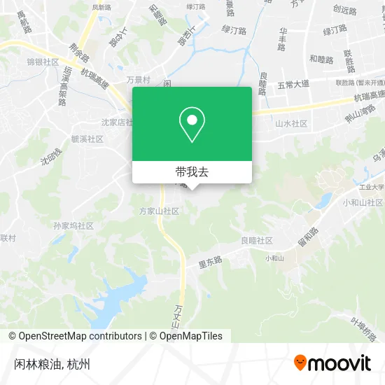 闲林粮油地图