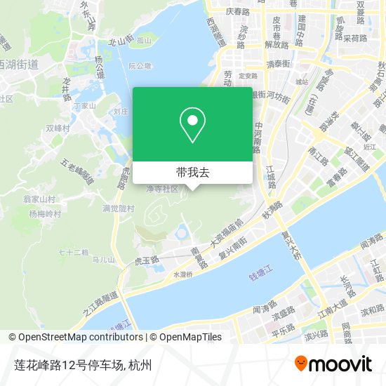 莲花峰路12号停车场地图