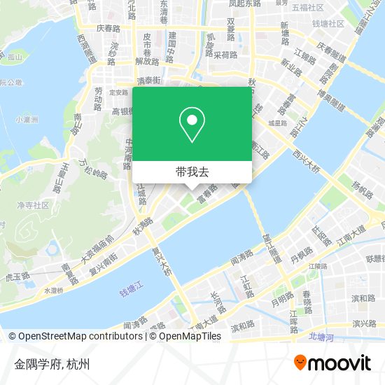 金隅学府地图