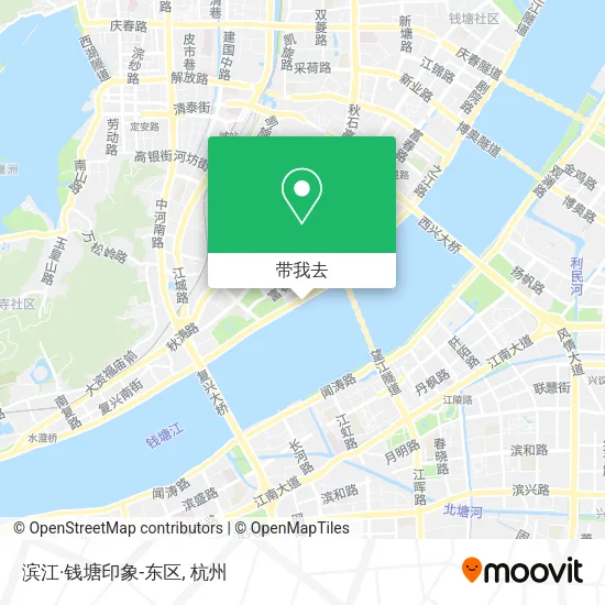 滨江·钱塘印象-东区地图