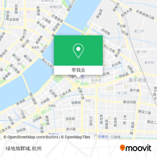 绿地旭辉城地图