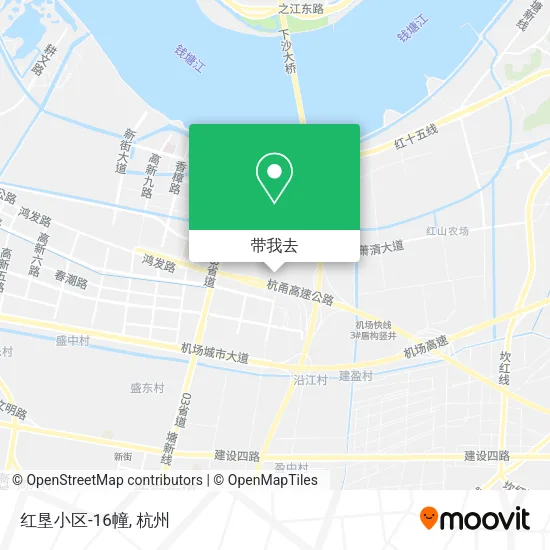 红垦小区-16幢地图