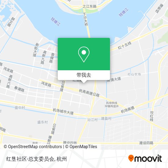 红垦社区-总支委员会地图