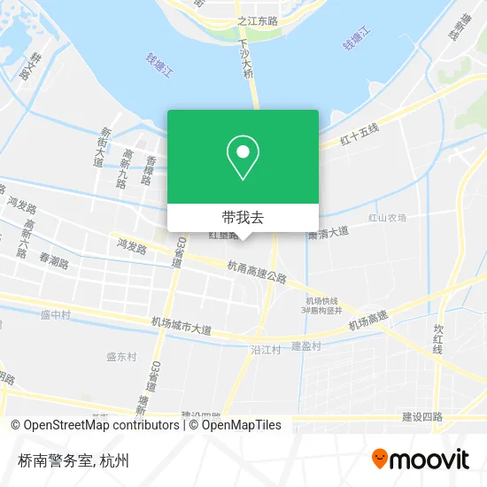 桥南警务室地图