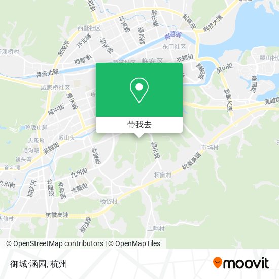 御城·涵园地图