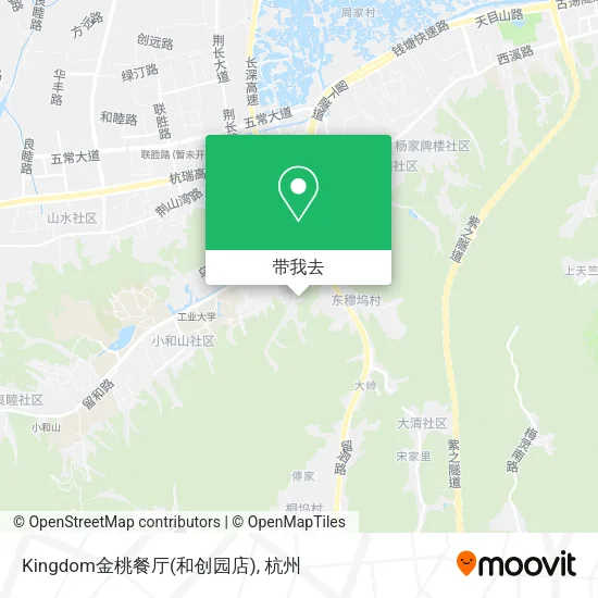 Kingdom金桃餐厅(和创园店)地图