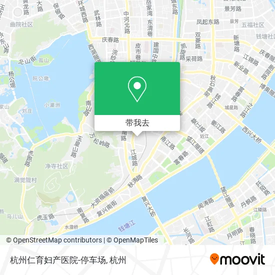 杭州仁育妇产医院-停车场地图