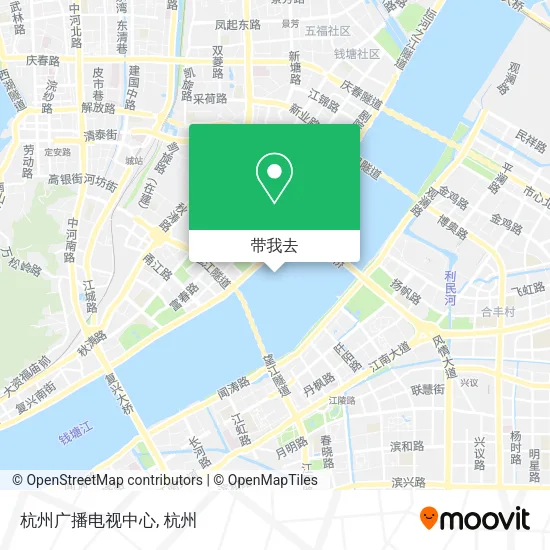 杭州广播电视中心地图