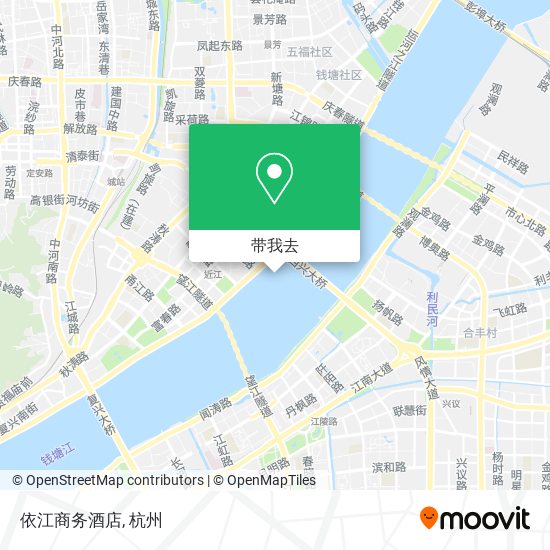 依江商务酒店地图