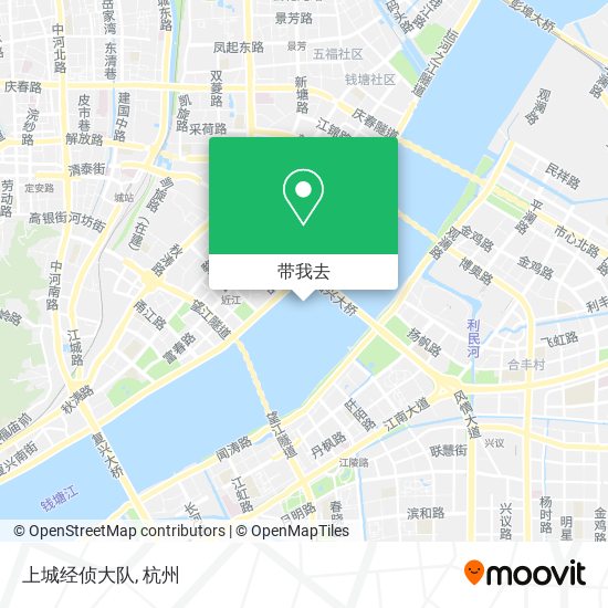 上城经侦大队地图