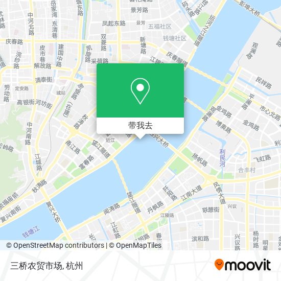 三桥农贸市场地图