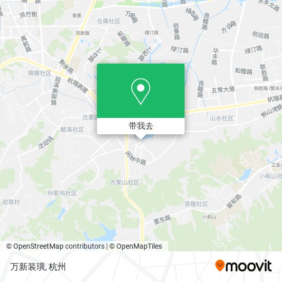万新装璜地图