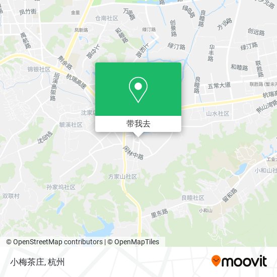 小梅茶庄地图