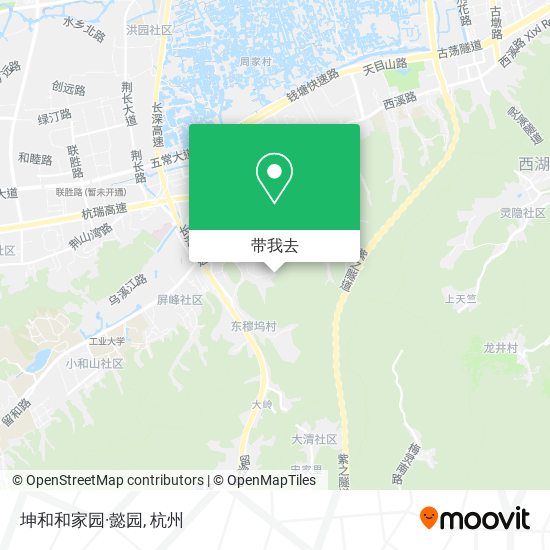 坤和和家园·懿园地图