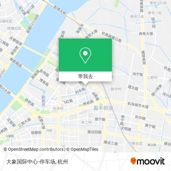 大象国际中心-停车场地图