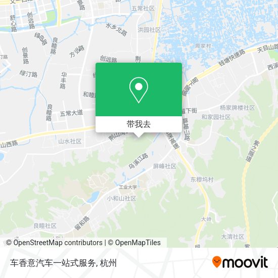 车香意汽车一站式服务地图