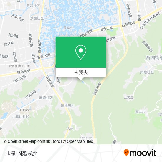 玉泉书院地图