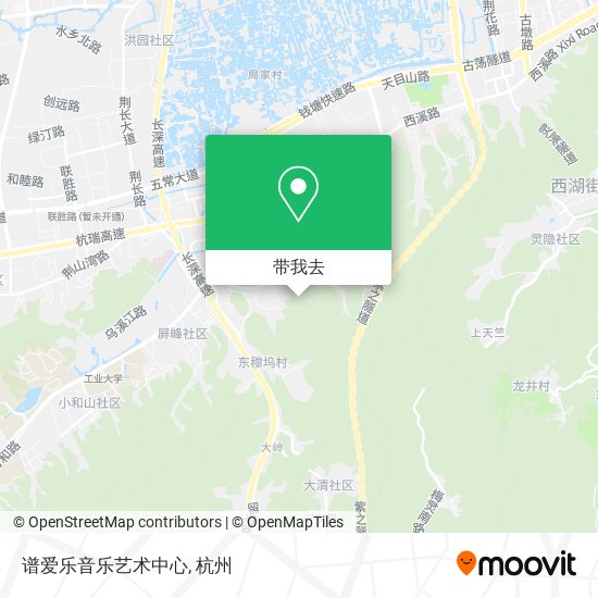 谱爱乐音乐艺术中心地图