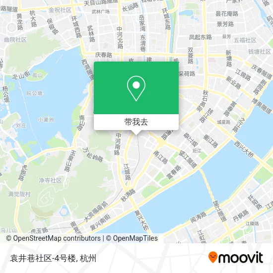 袁井巷社区-4号楼地图