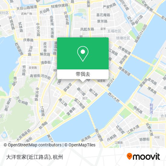 大洋世家(近江路店)地图
