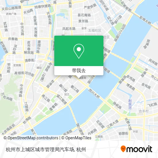 杭州市上城区城市管理局汽车场地图
