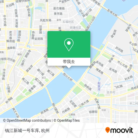 钱江新城一号车库地图