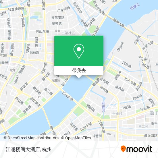 江澜楼阁大酒店地图