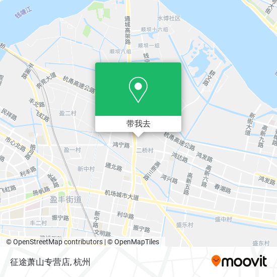 征途萧山专营店地图