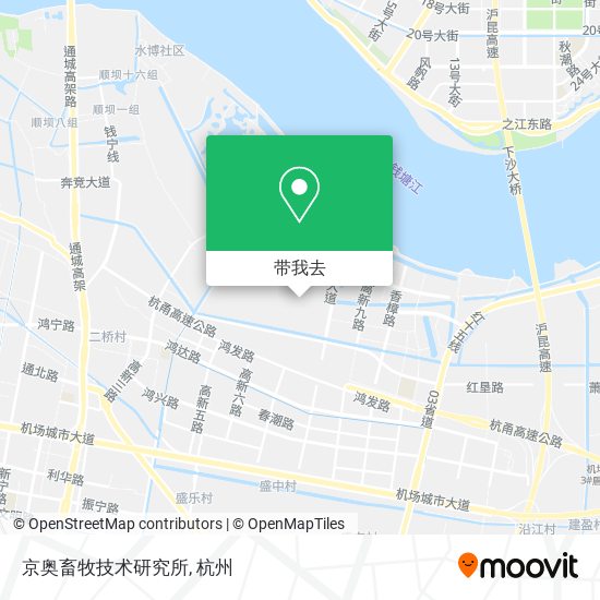 京奥畜牧技术研究所地图