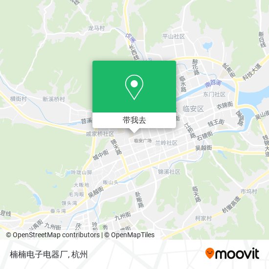 楠楠电子电器厂地图