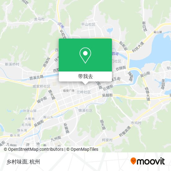 乡村味面地图