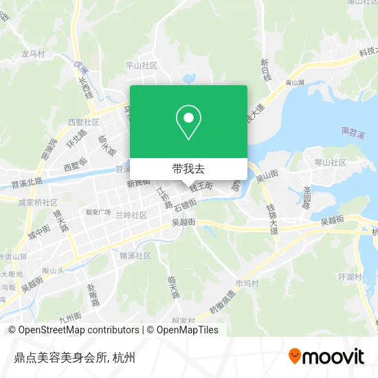 鼎点美容美身会所地图