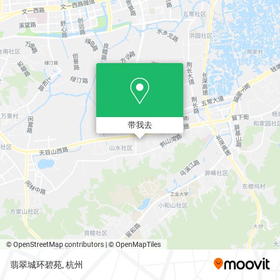翡翠城环碧苑地图