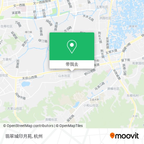 翡翠城印月苑地图