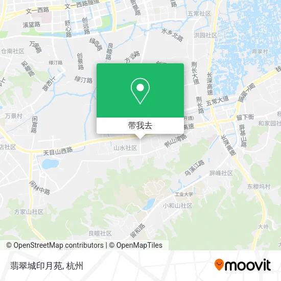 翡翠城印月苑地图