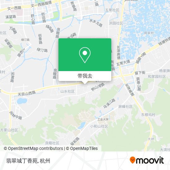 翡翠城丁香苑地图