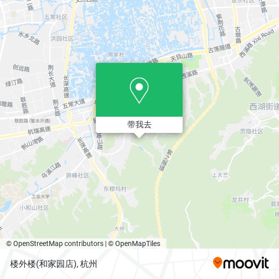 楼外楼(和家园店)地图