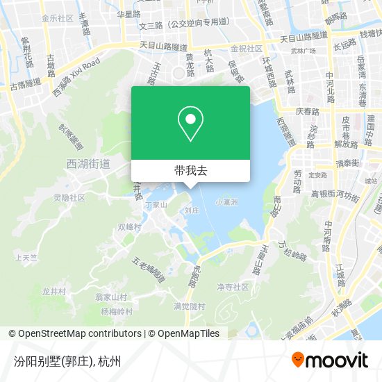汾阳别墅(郭庄)地图