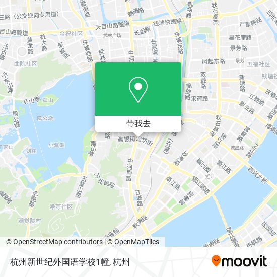 杭州新世纪外国语学校1幢地图