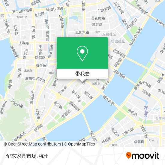 华东家具市场地图