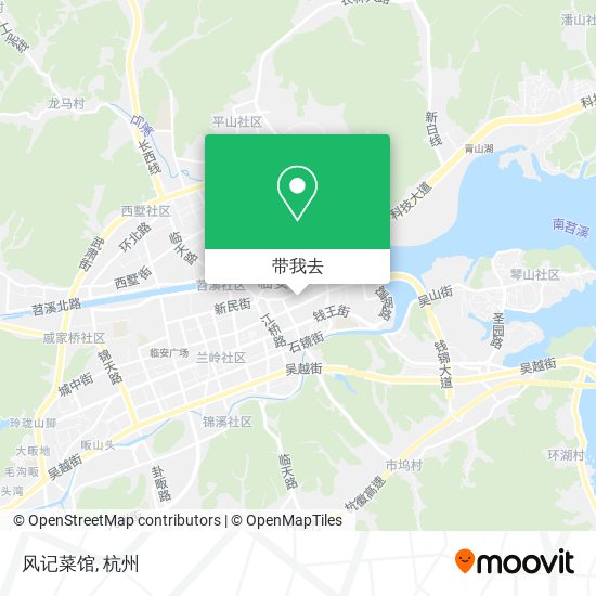 风记菜馆地图