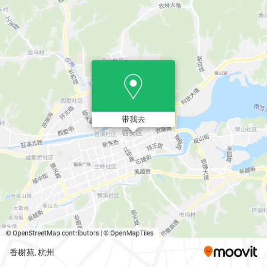 香榭苑地图