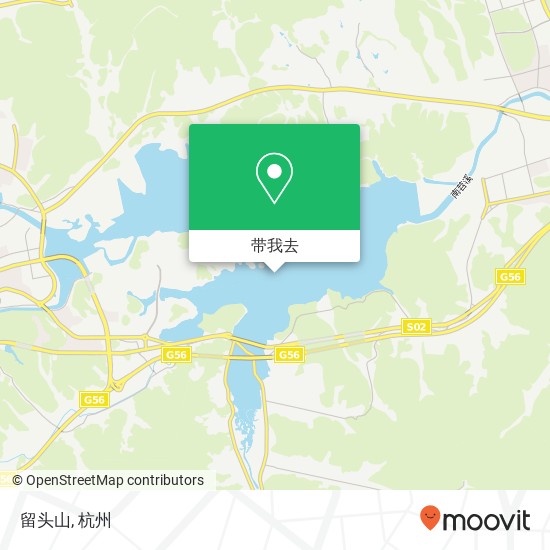 留头山地图