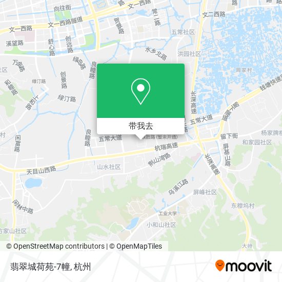 翡翠城荷苑-7幢地图