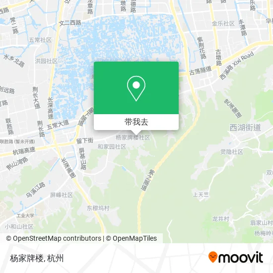 杨家牌楼地图
