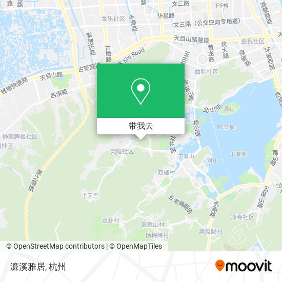 濂溪雅居地图