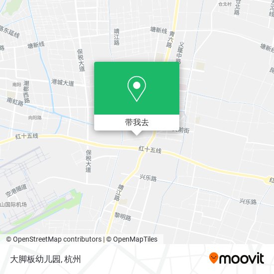 大脚板幼儿园地图