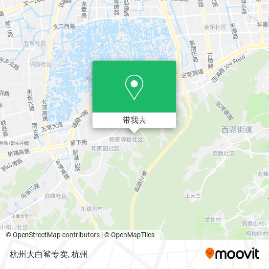 杭州大白鲨专卖地图