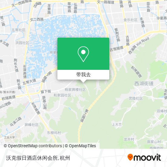 沃克假日酒店休闲会所地图
